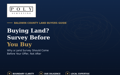 Buying Land in Baldwin County? Here’s Why a Survey Should Come Before Your Offer, Not After